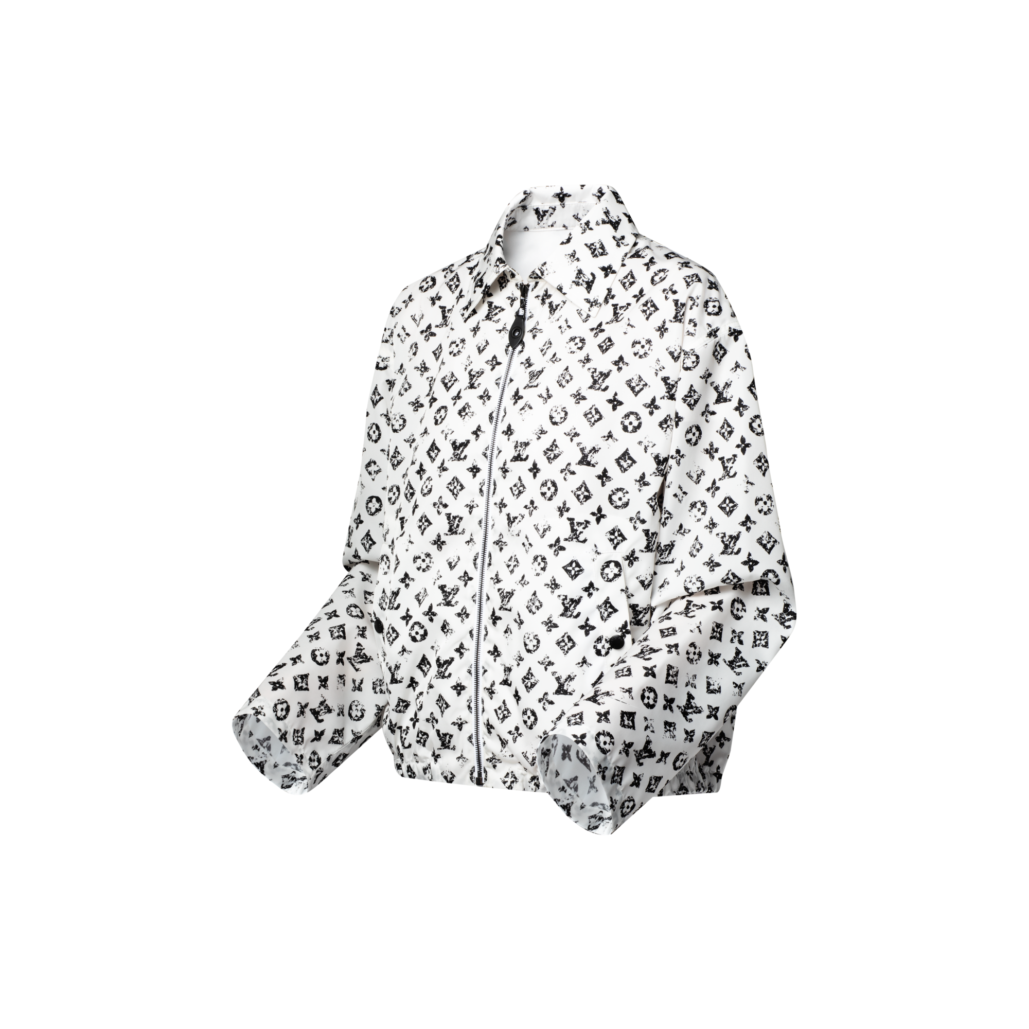 Graphic Monogram Zip-Up Jacket - Ready-to-Wear | LOUIS VUITTON